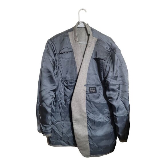 Jos A Bank Jacket Mens 50 L Signature Collection Gray Silk Camelhair Blazer - Picture 3 of 13